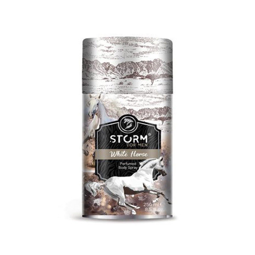 Storm Perfumed Deodorant Body Spray For Men White Horse (250ml)