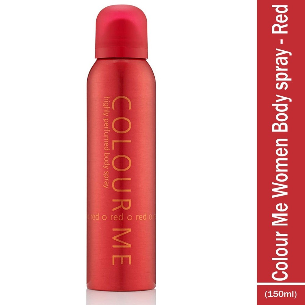 Colour Me Body Spray Red for Women (150ml)