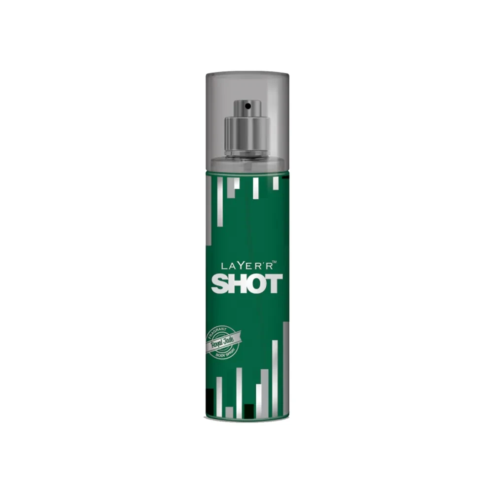 Layer'r Shot Royal Jade Body Spray (135ml)