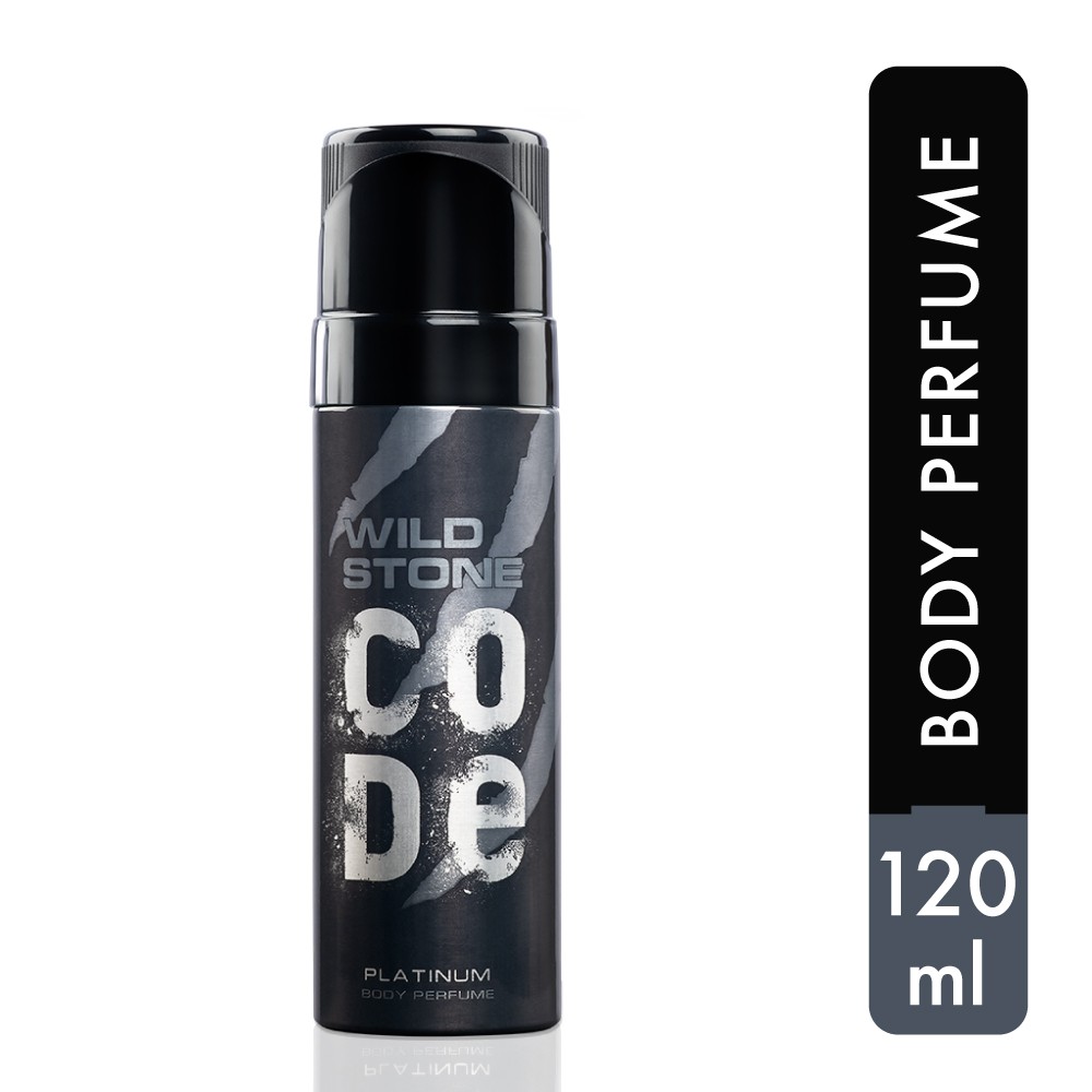 Wild Stone Code Platinum Body Perfume For Men - (120ml)