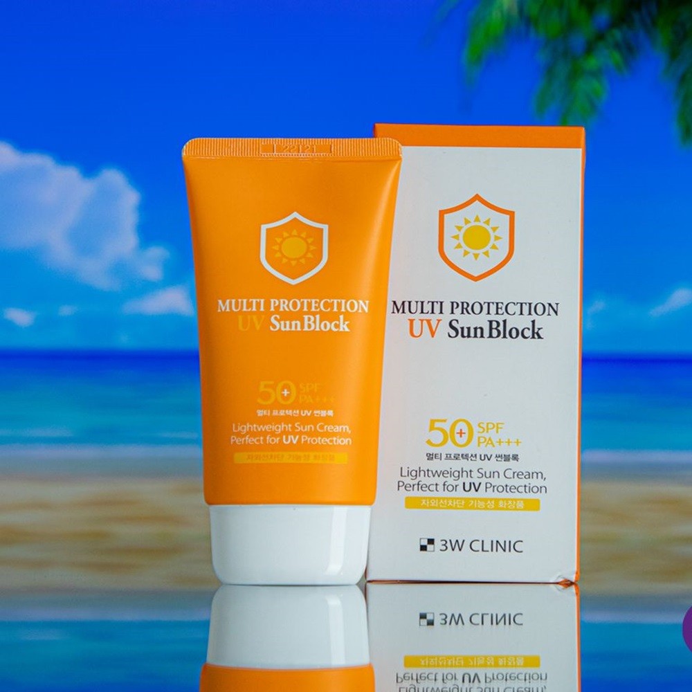 3W Clinic Multi Protection UV Sun Block SPF 50+/PA+++ (70ml)