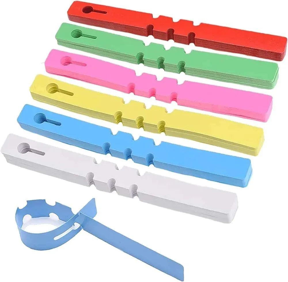 10 pcs plastic waterproof Multicolour Tag for plant