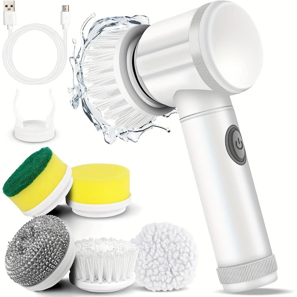 5-in-1 Electric Spin Cleaning Brush