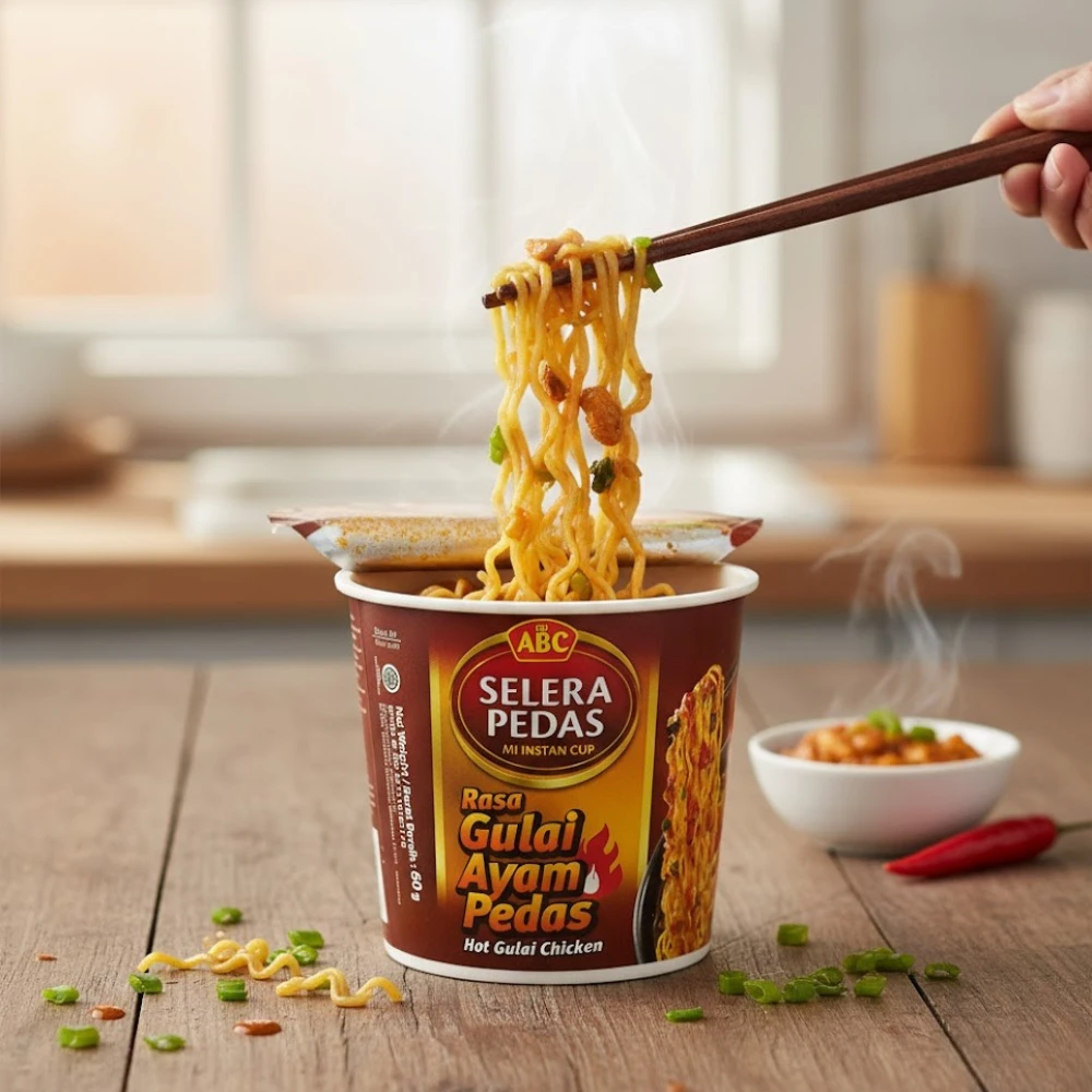 ABC Cup Hot Gulai Chicken Flavour - 60g