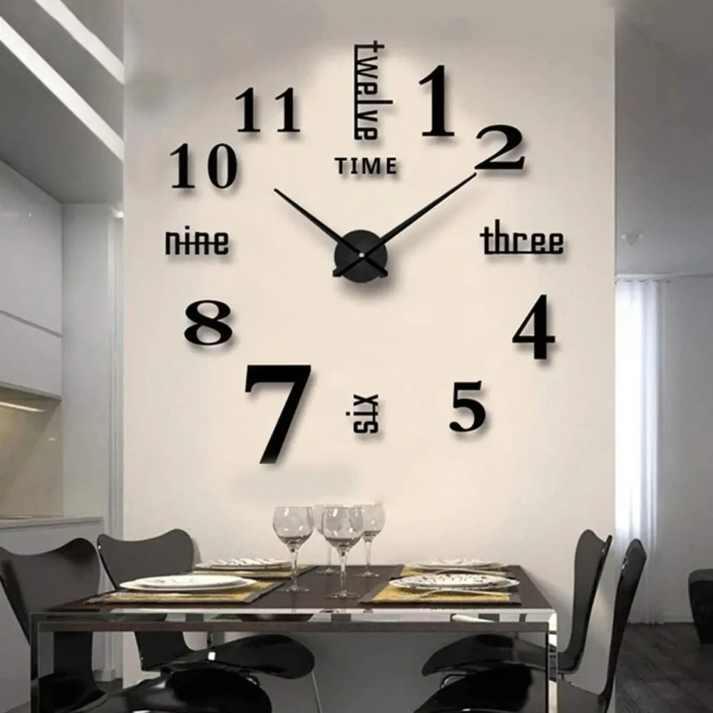Acrylic 3D Wall Clock