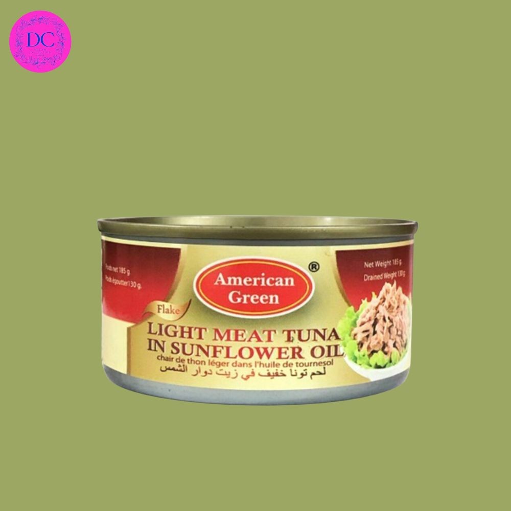 American Green Light Meat Tuna in Sunflower Oil