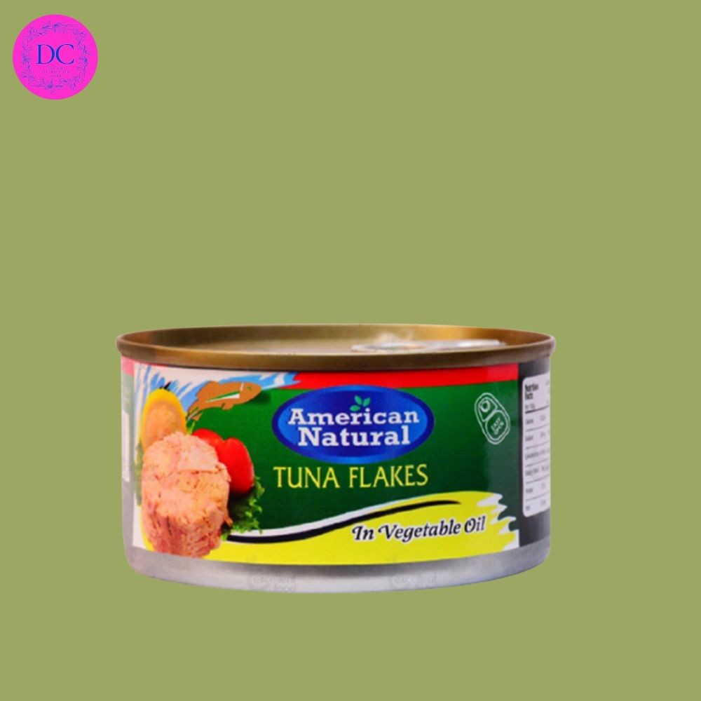 American Natural Tuna Flakes in Vegetable oil