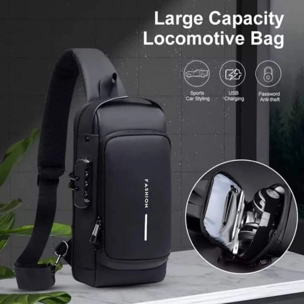 Anti-theft shoulder bag
