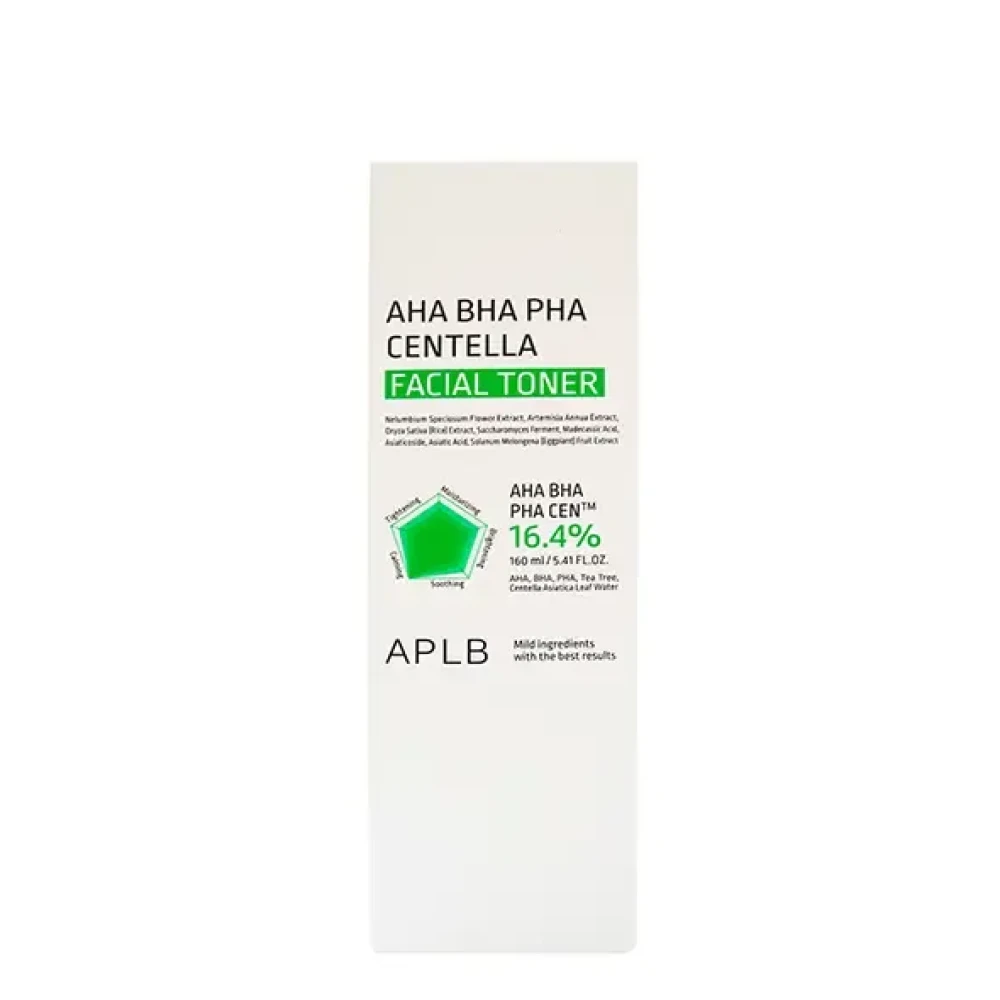 APLB AHA BHA PHA Centella Facial Toner - 160ml