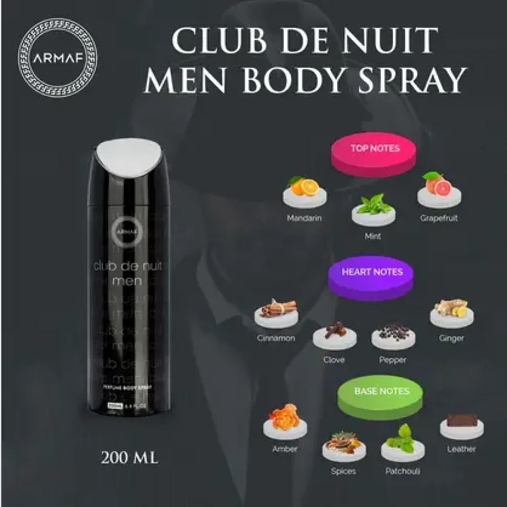 Armaf Club De Nuit Man Body Spray -200ml