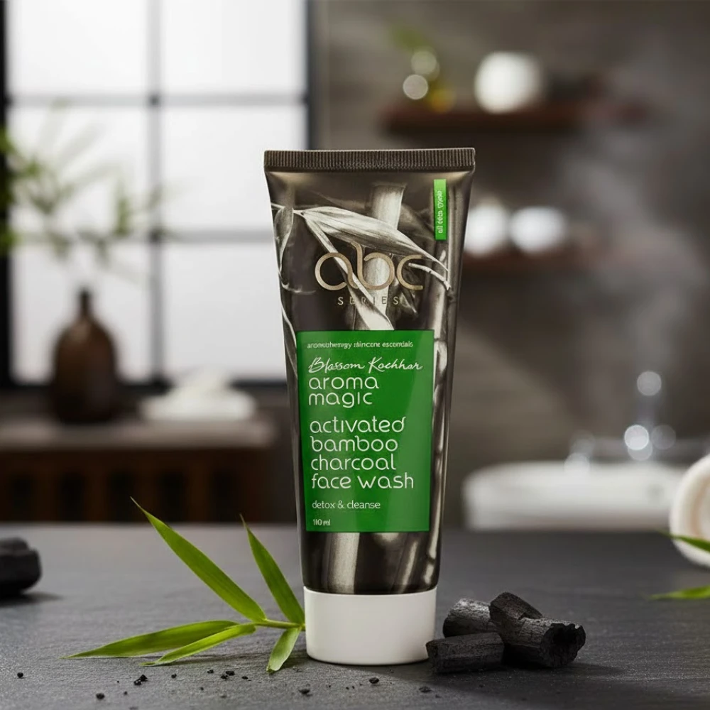 Aroma Magic Activated Bamboo Charcoal Facewash