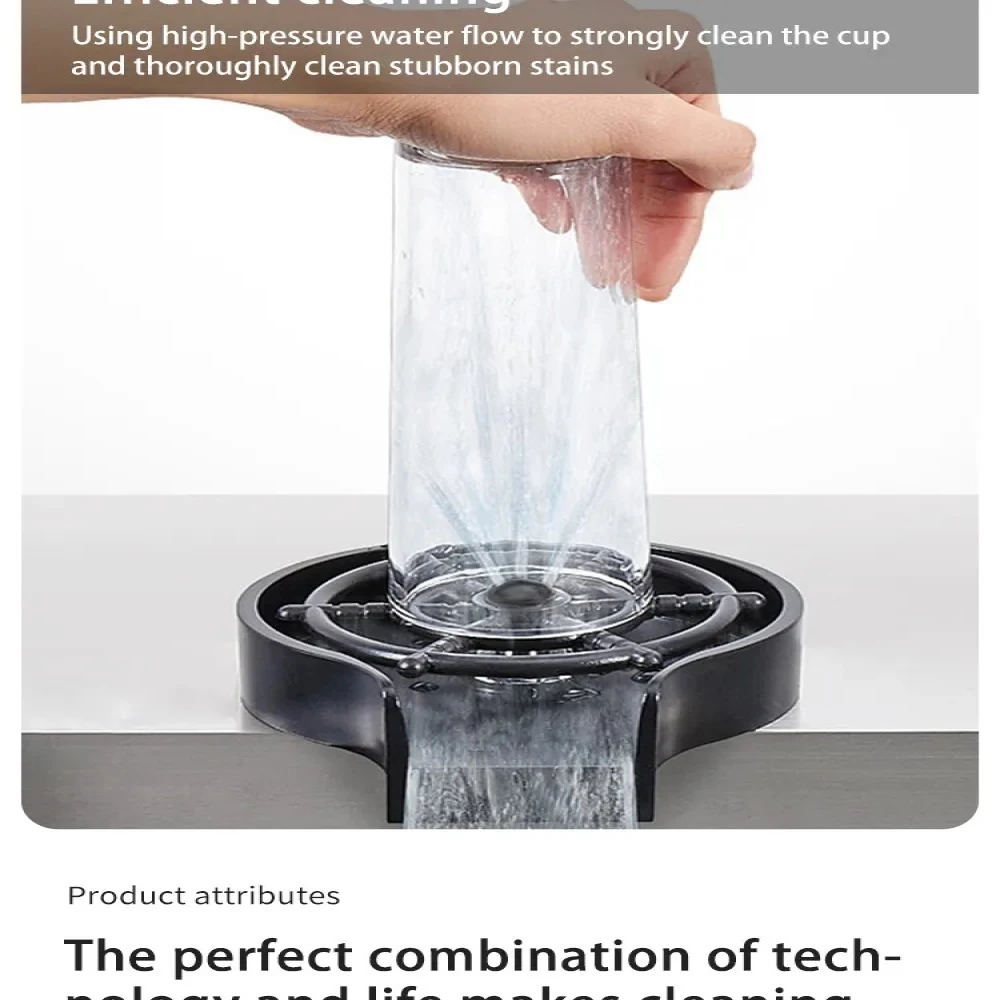 Automatic High-Pressure Glass Cup Washer