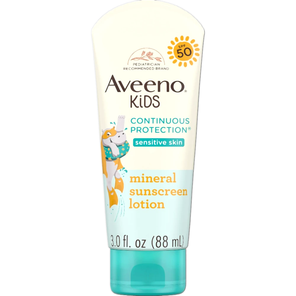 Aveeno Kids Continuous Protection Board Sectrum SPF50 88ml