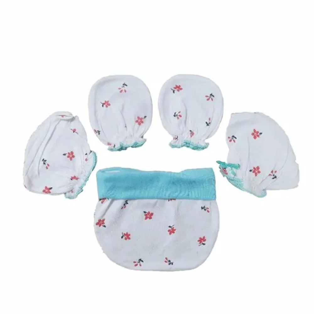 Baby Cap Set Multi Color 3pcs