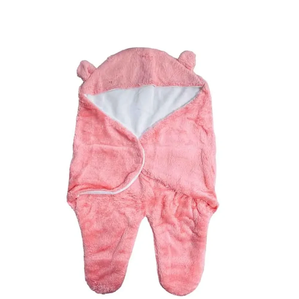 Baby Cartoon Printed Romper - (Salmon Pink Color)