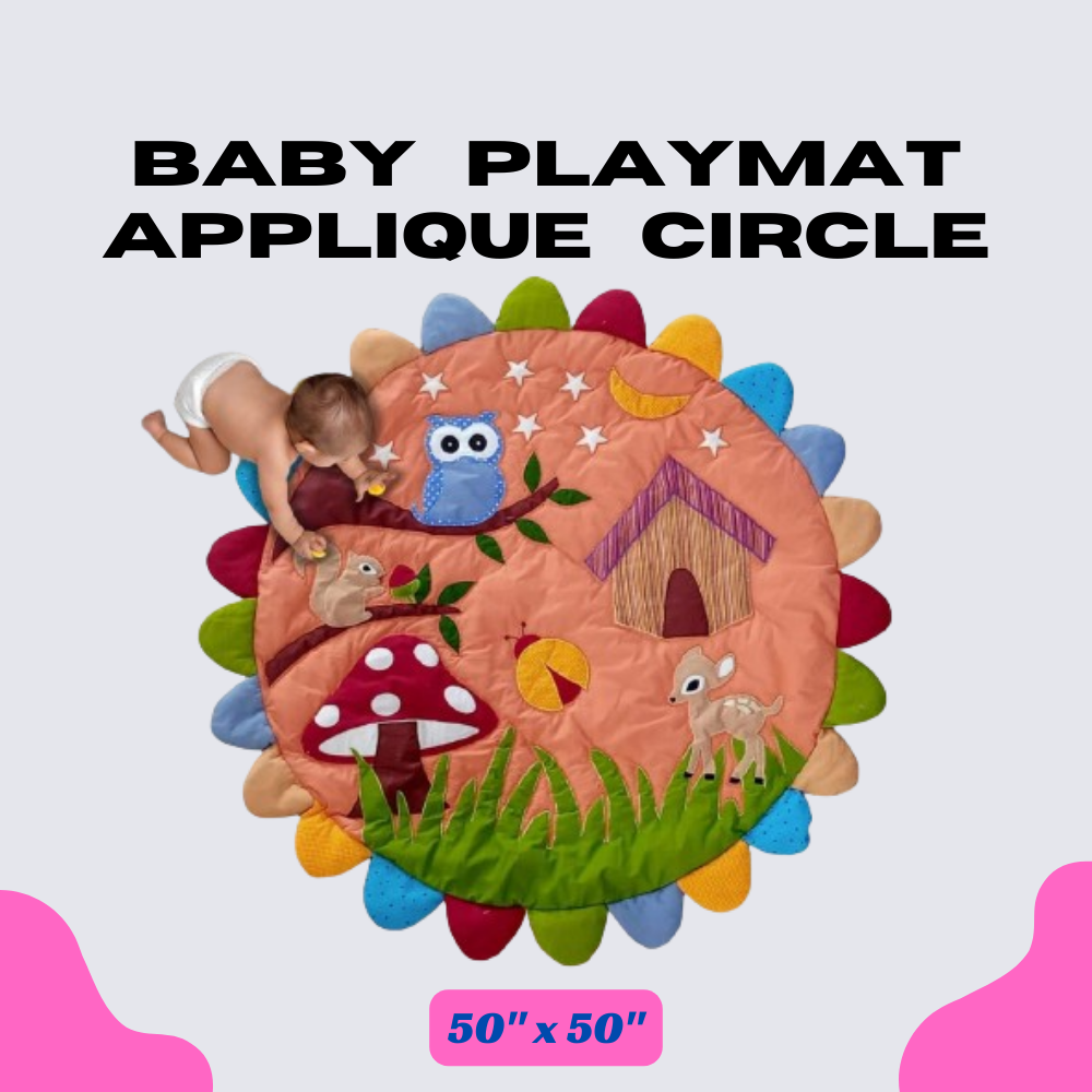 Baby Playmat Applique Circle