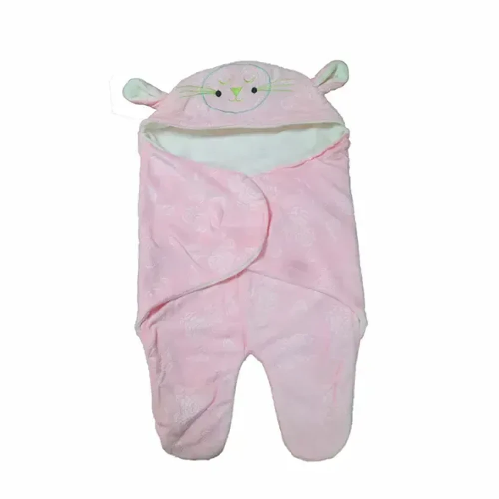 Baby Soft Rose Printed Romper - (Baby Pink Colour)