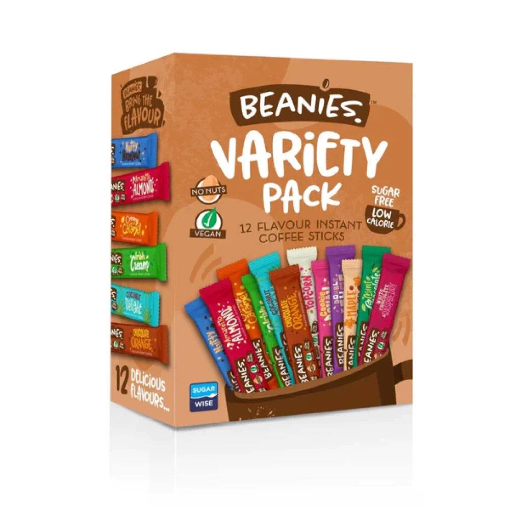 Beanies Variety Mix Pack (12 Sticks) 24G UK