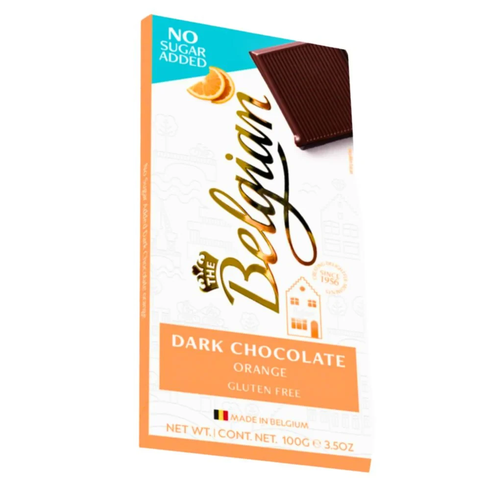 Belgian Dark Choclate Orange Gluten Free 100Gm BE