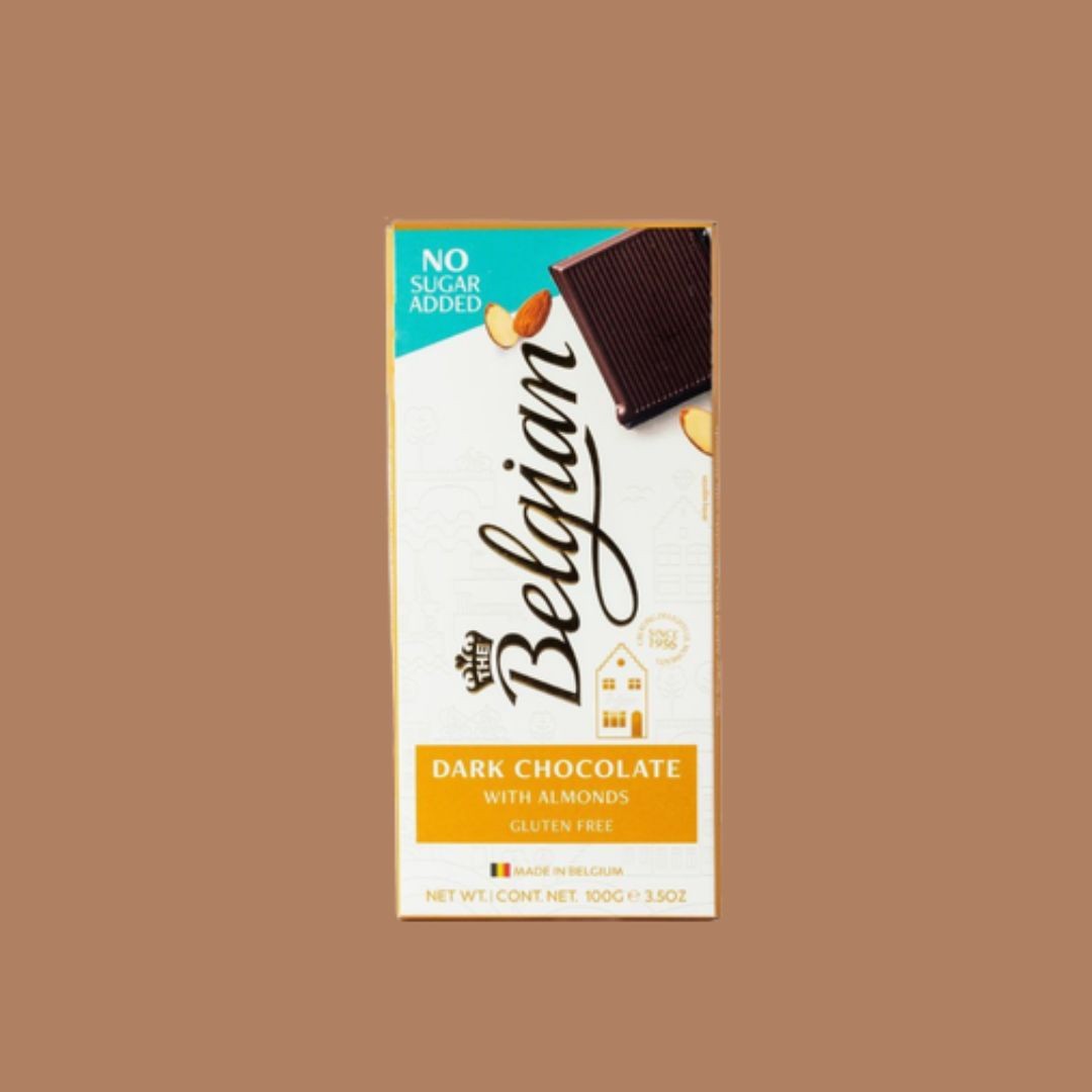 Belgian Dark Chocolate With Almonds Gluten Free