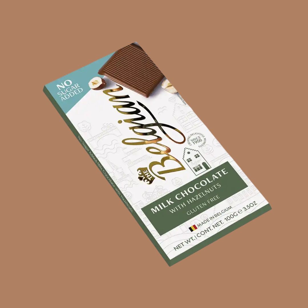 Belgian Milk With Hazelnut Chocolate