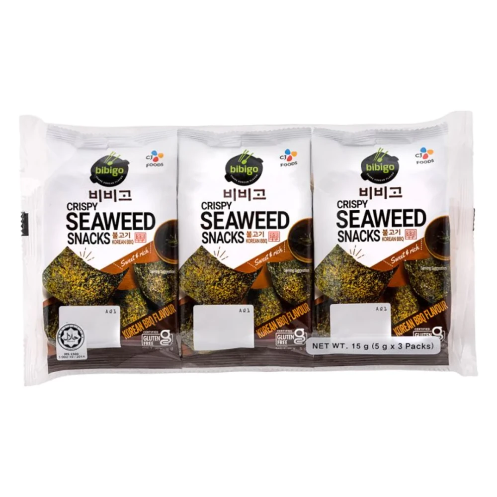 BIBIGO CRISPY SEAWEED ORIGINAL 15 GM KR