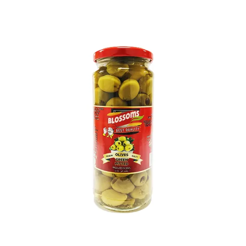Blossoms Pitted Green Olives - 340g