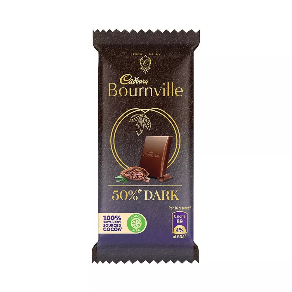 Cadbury Bournville Rich Cocoa Dark Chocolate Bar