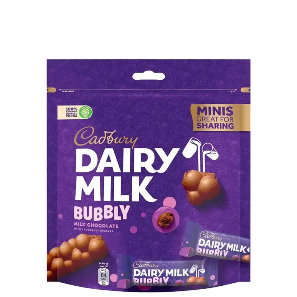 Cadbury Dairy Milk Bubbly Chocolate - 156g
