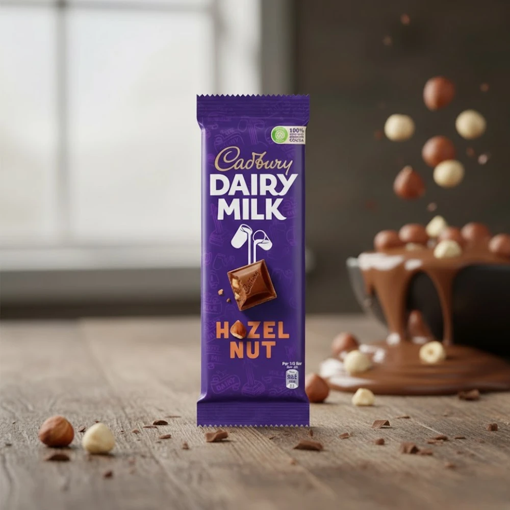 Cadbury Dairy Milk Hazelnut Chocolate - 90g