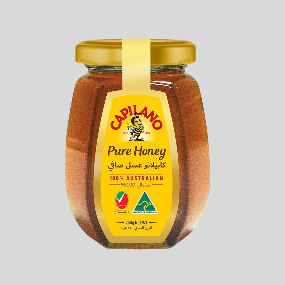 Capilano Pure Honey Glass Bottle