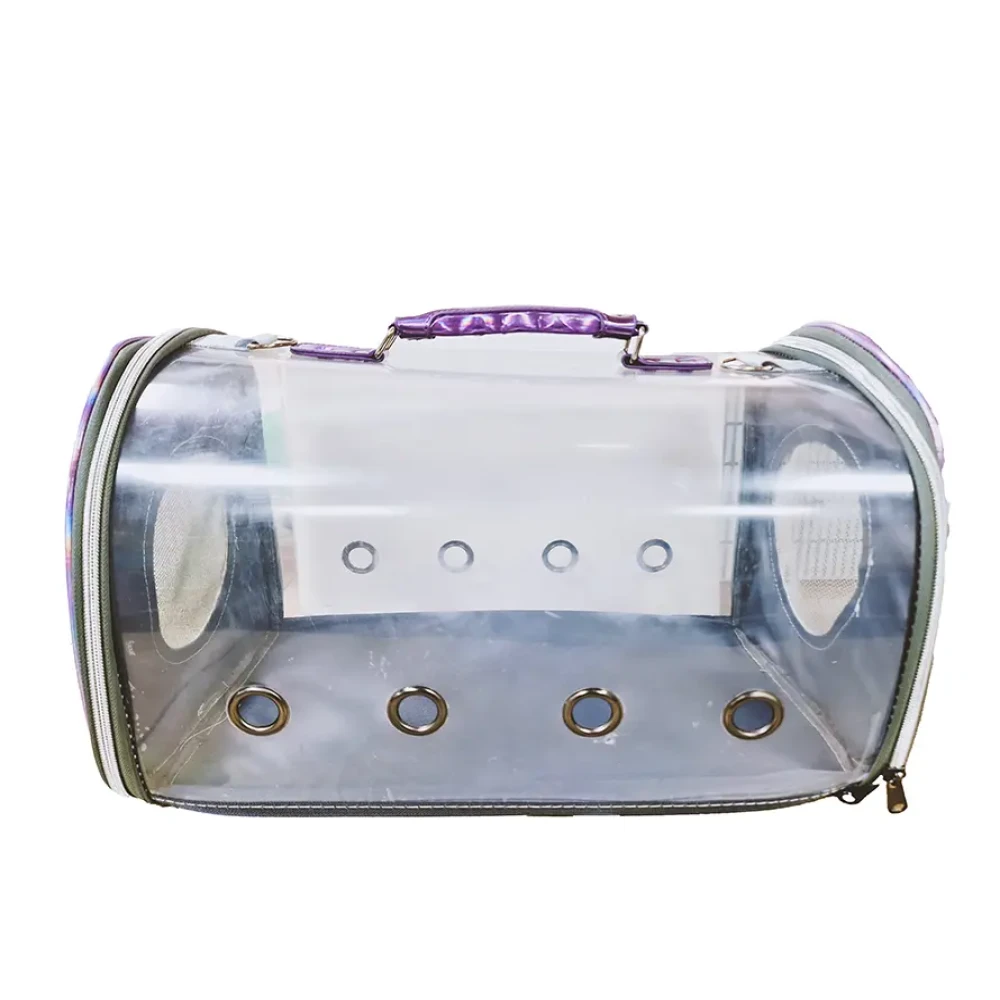 Carrier for Cats Transparent Window Breathable Holes Pets Travel Bags