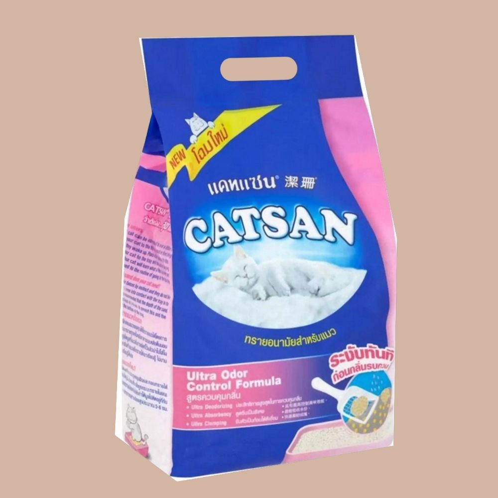 Catsan Ultra Odour Control Cat Litter Pink