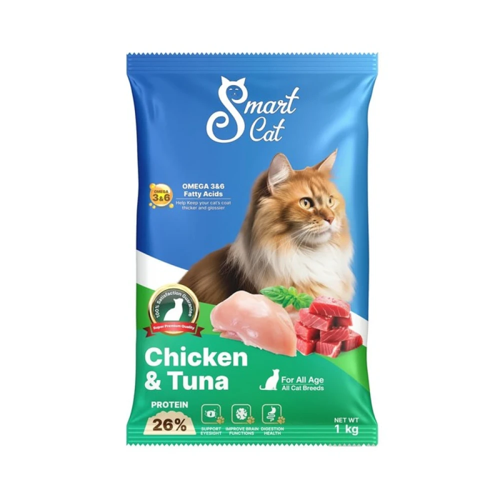 Chicken & Tuna Flavour Cat Food from Smart Cat