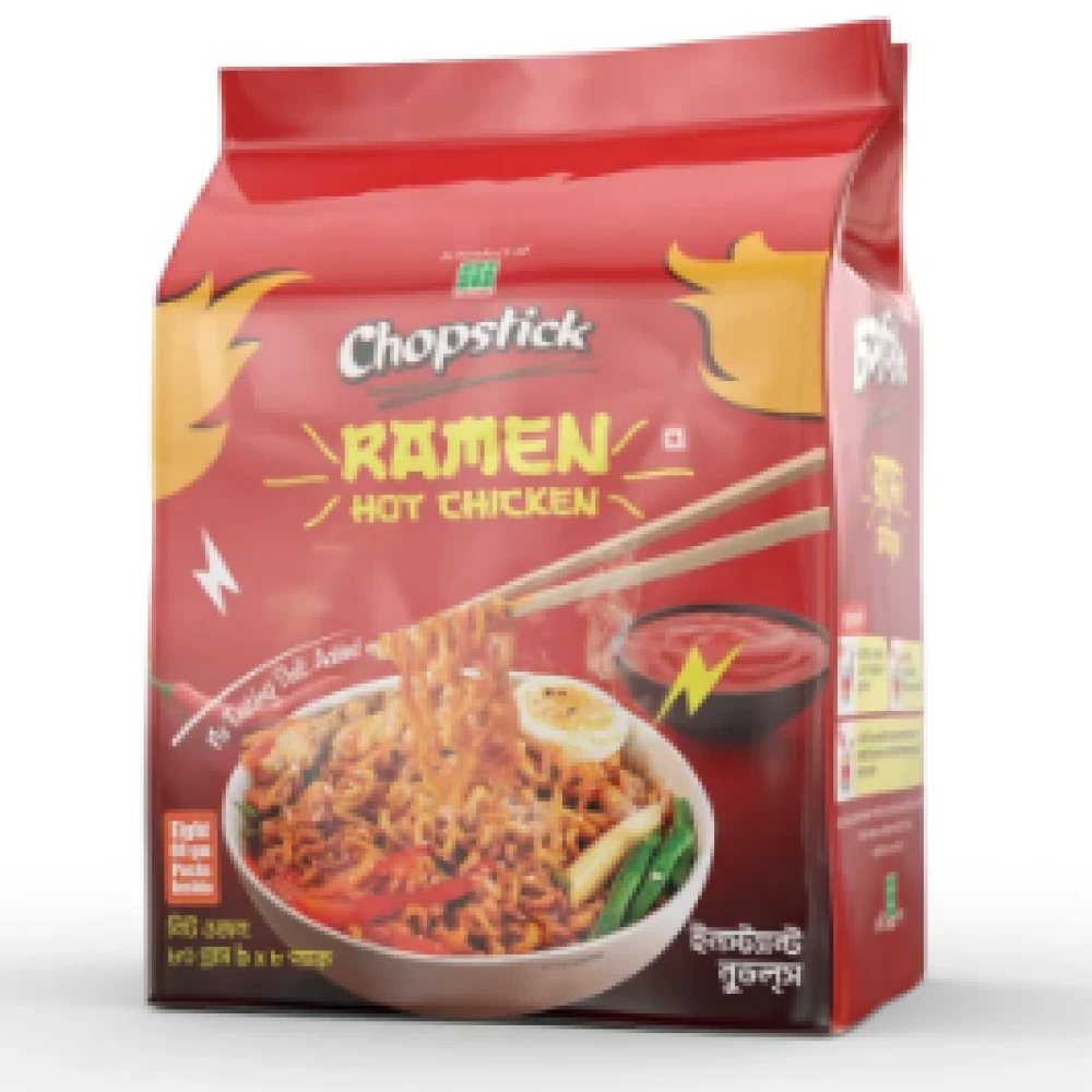 Chopstick Ramen Noodles Hot Chicken 640 Gm