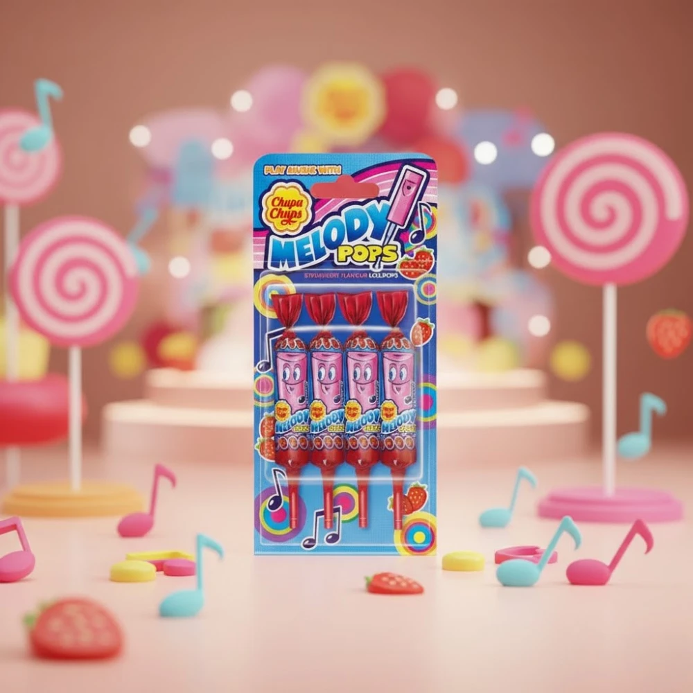 Chupa Chups Melody Lollypops - 60g
