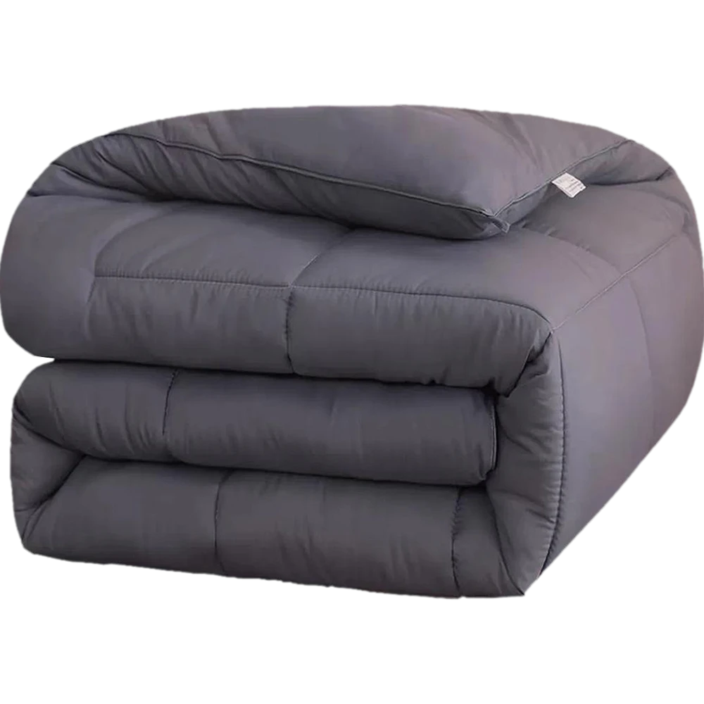 Comfort House Solid Color Lightweight King Comforter King Size - Gray