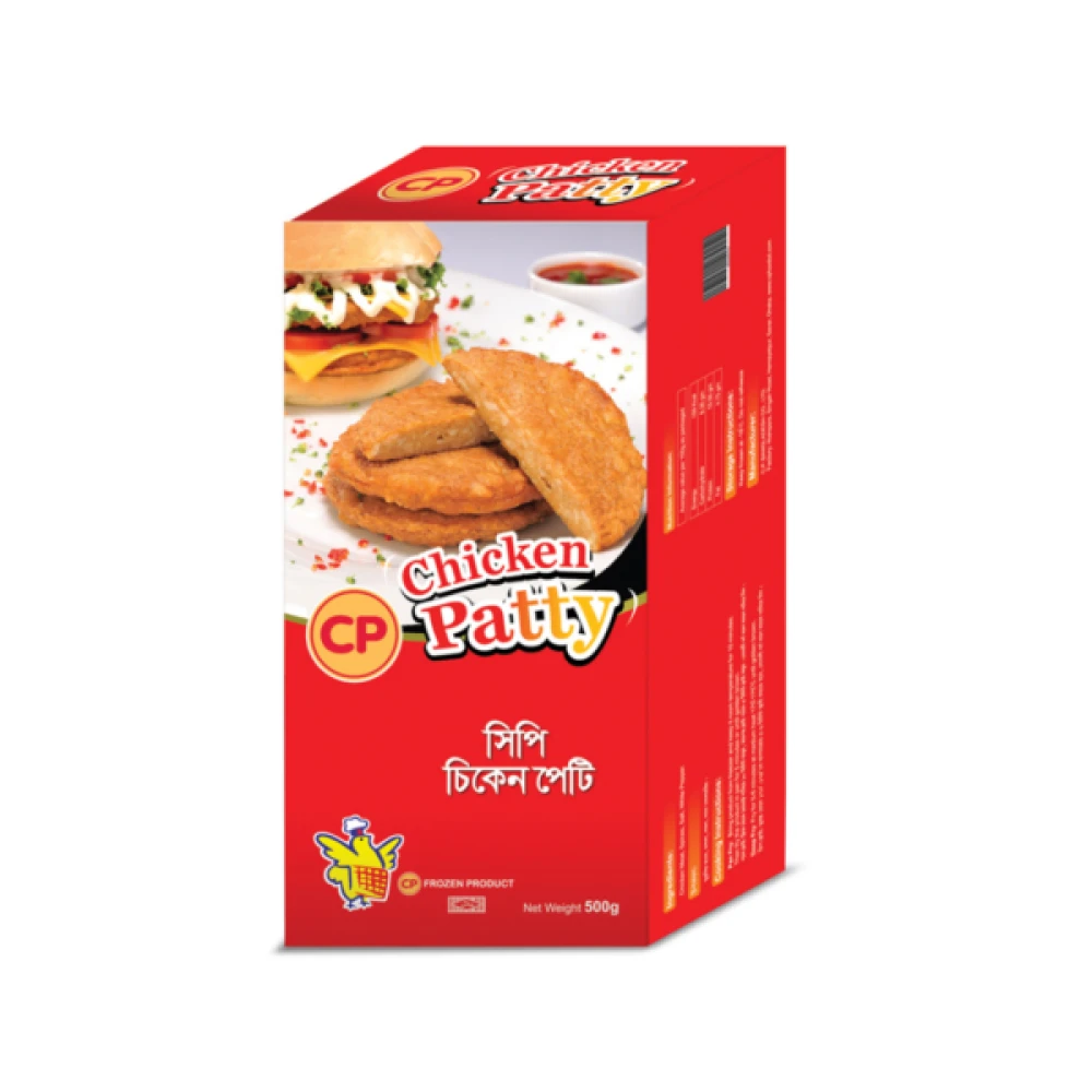 CP CHICKEN PATTY 500 GM