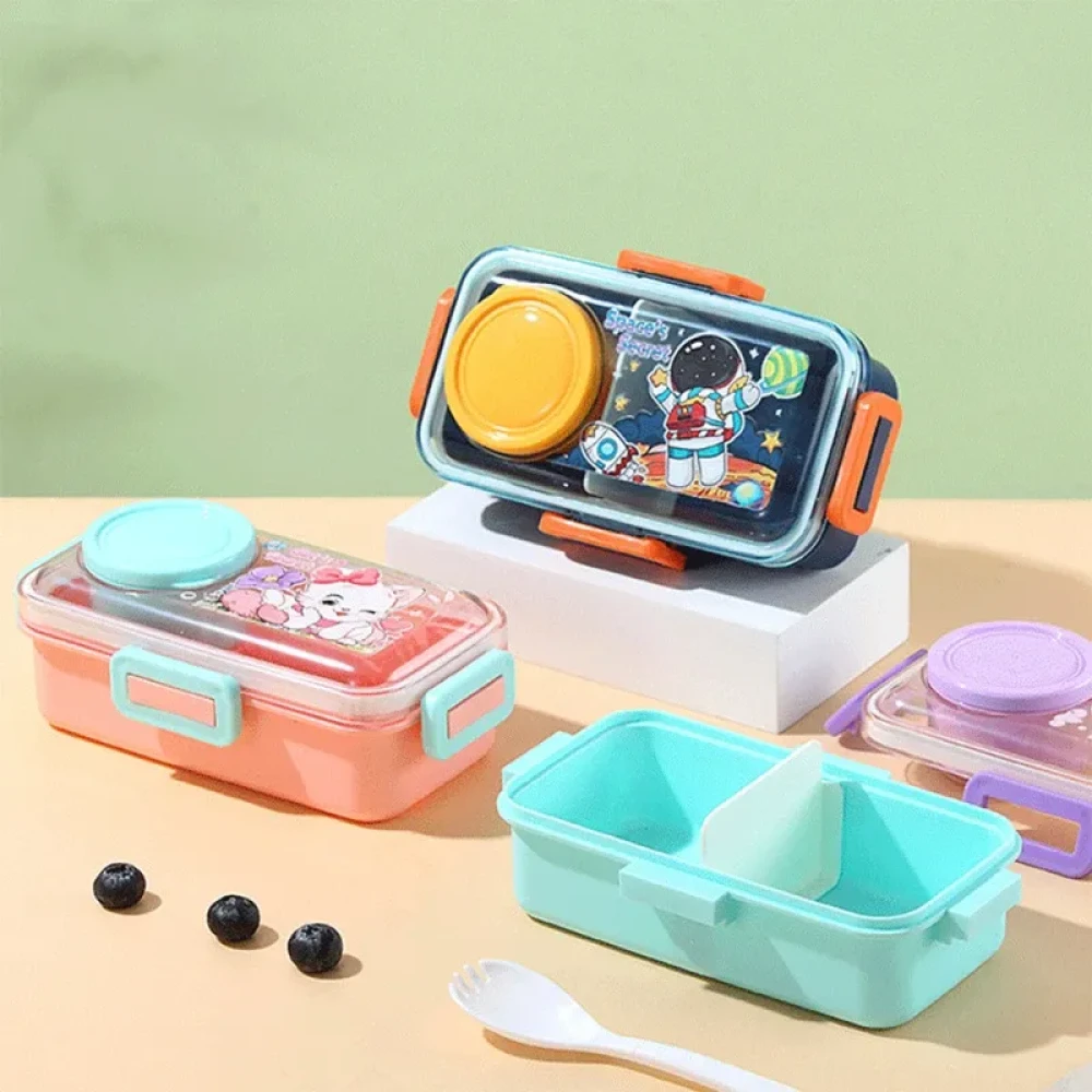 Creative Cartoon Single-Compartment Lunch Box