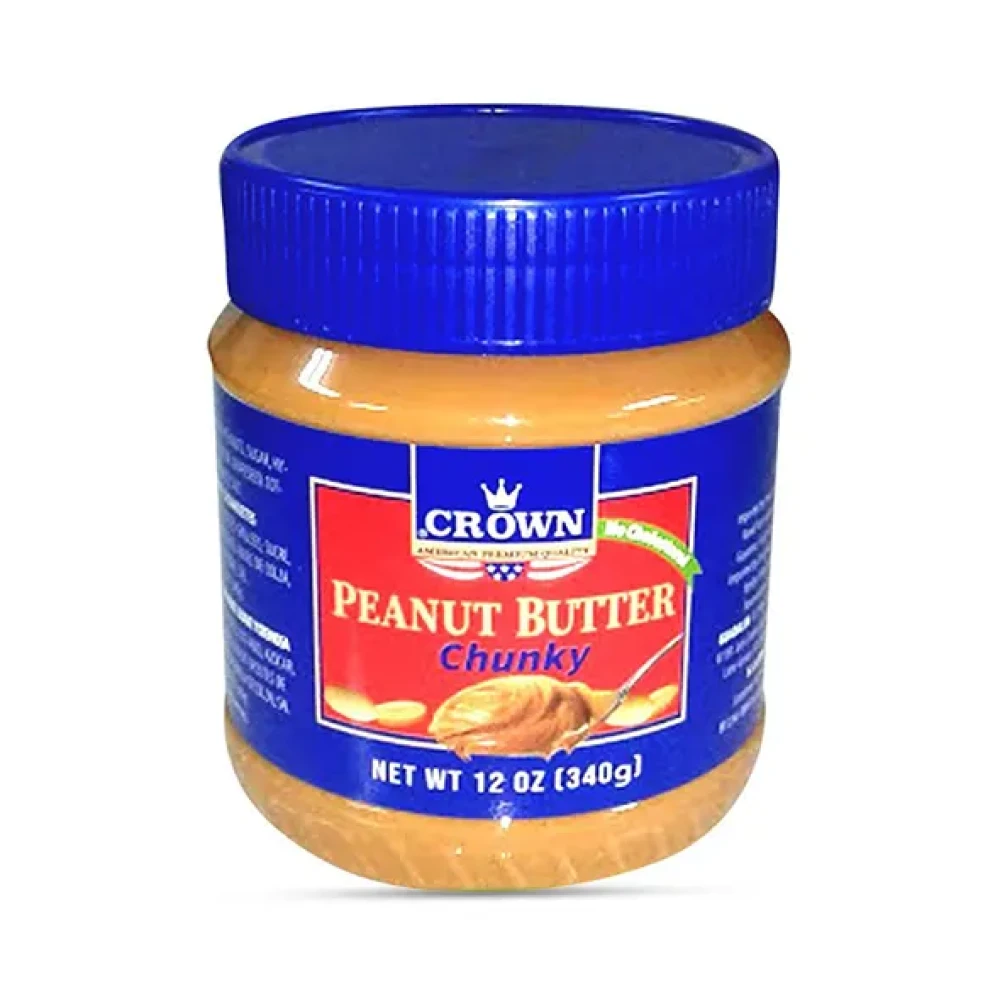 Crown Chunky Peanut Butter No Cholesterol - 340g