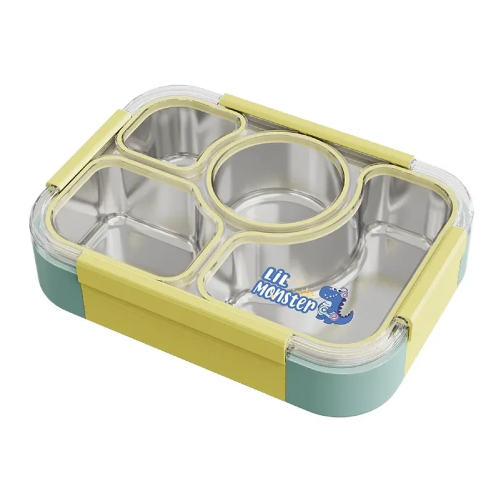 Customizable 304 Stainless Steel Insulated Bento Lunch Box