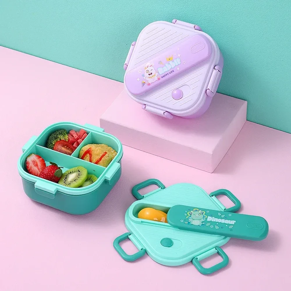 Cute Cartoon Kids Bento Lunch Box