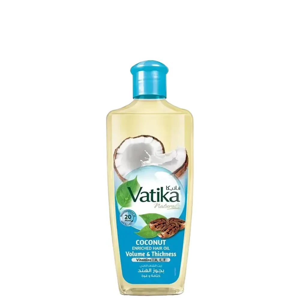 Dabur Vatika Coconut Enriched Hair Oil Volume & Thickness - 300ml