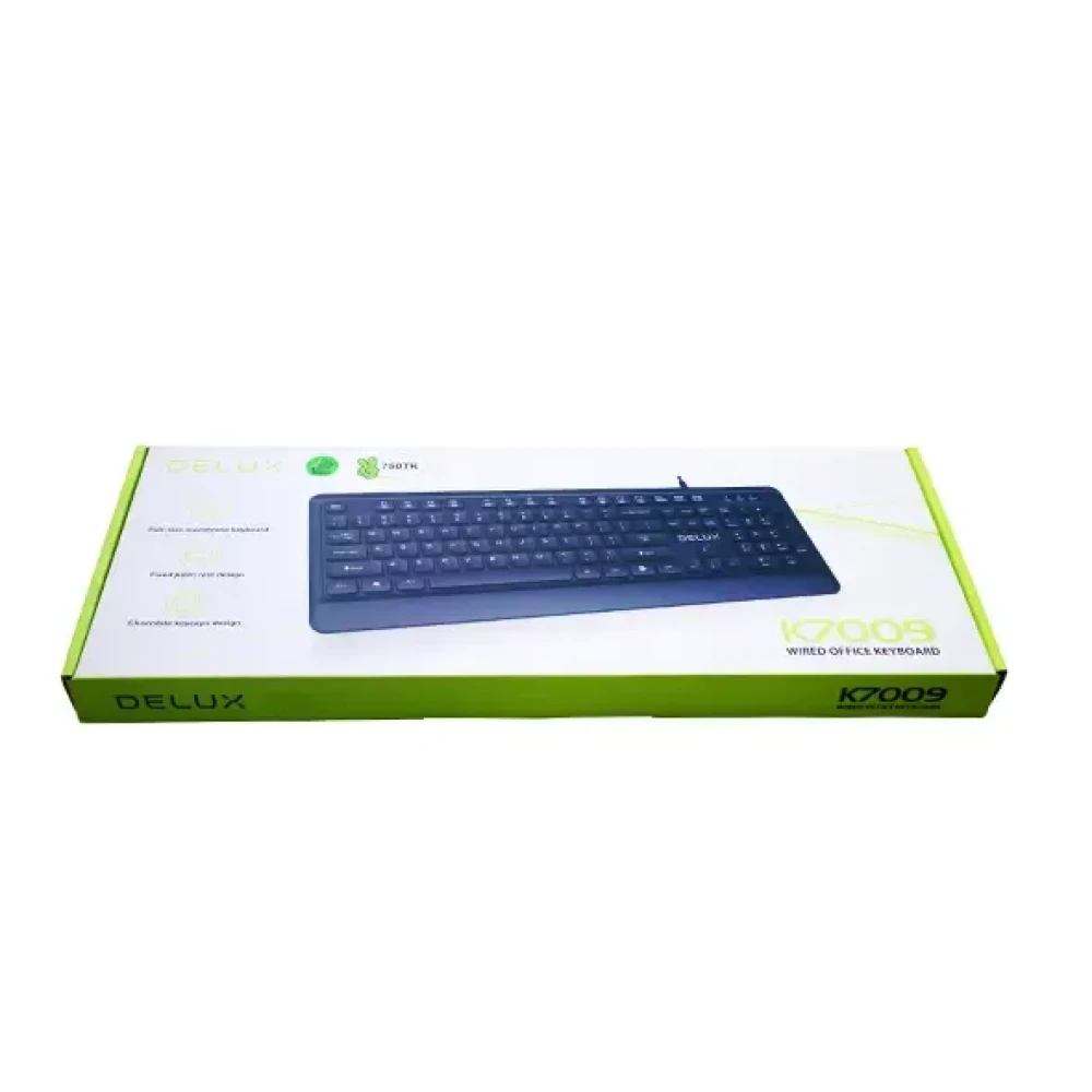 Delux K7009 Wired Office Keyboard
