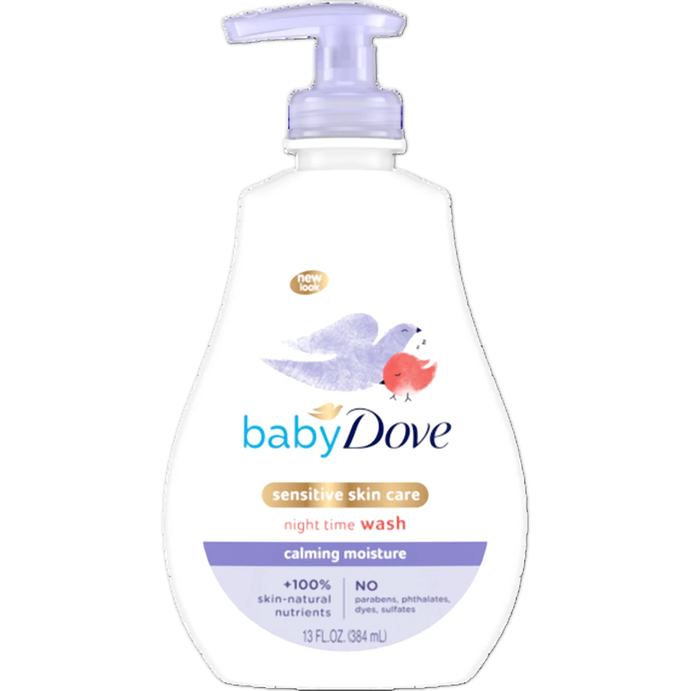 Dove Baby Sensitive Skin Care Calming Moisture Night Time Wash 384ml
