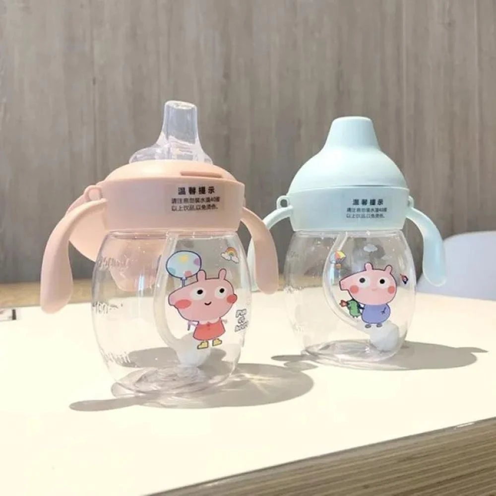 Duck Beak Slicone Nipple PPSU plastic material Kids Water Bottle/Mom pot 250ml -1pcss ( Any Color)