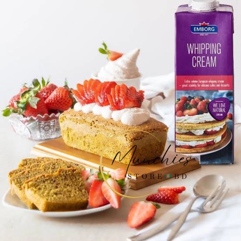 Emborg Uht Whipping Cream 1ltr