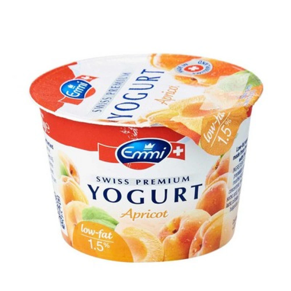 EMMI APRICOT YOGURT LOW FAT 100GM