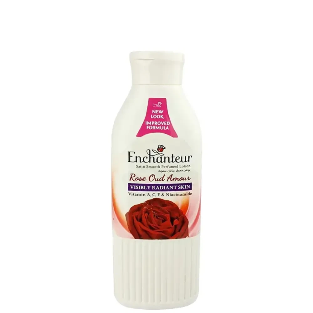 Enchanteur Rose Oud Amour Satin Smooth Perfumed Body Lotion - 250ml