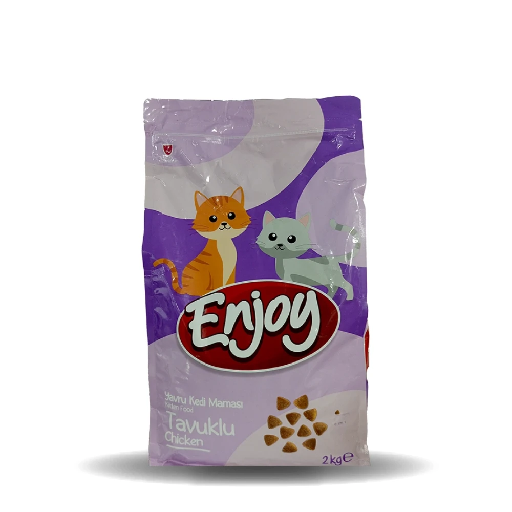 Enjoy Kitten Food With Chicken - 2kg